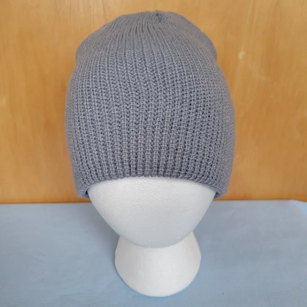 NEW Beanie Combo White Black Gray Soft Stretchy Breathable Skate Hat Three Pack - Picture 7 of 11